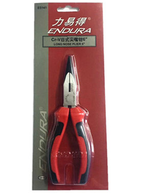 ENDURA 力易得 5件套卡簧钳尖嘴斜嘴钳德式省力铬钒钢日式水口钳