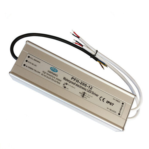 15V 27V  48V 52V200W防水开关电源 定制电压LED驱动 IP67