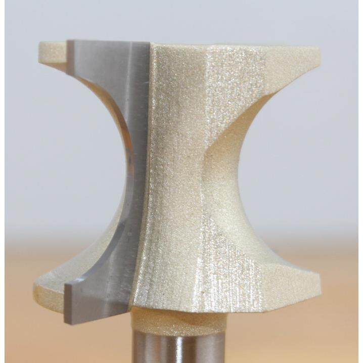 雅登正半圆刀 密度板专用 0607凸半圆弧刀类 木工铣刀 圆弧修边刀