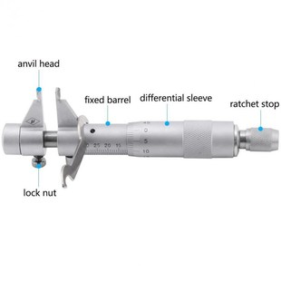 微型測量孔徑內徑千分尺 螺旋測微器 測量工具5 30mm 分厘卡量具