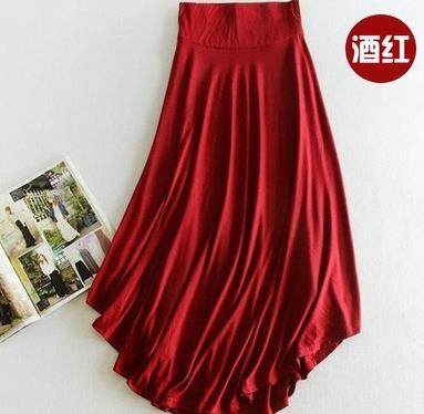 半裙垂感洋氣淑女長裙中老年針織度假百搭氣質莫代爾大擺裙女褶皺在類目 女裝/女士精品, 半身裙中 - 來自Buy2taobao.com提供專業的淘寶代購服務