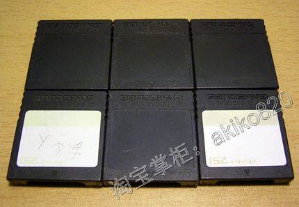 NGC游戏机 原装记忆卡 251格 原装正品 中古二手