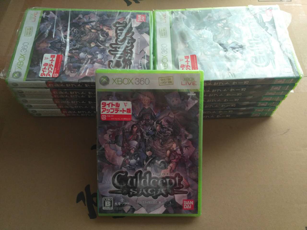 XBOX360正版 卡片召唤师:传说 Culdcept SAGA 日版 换壳