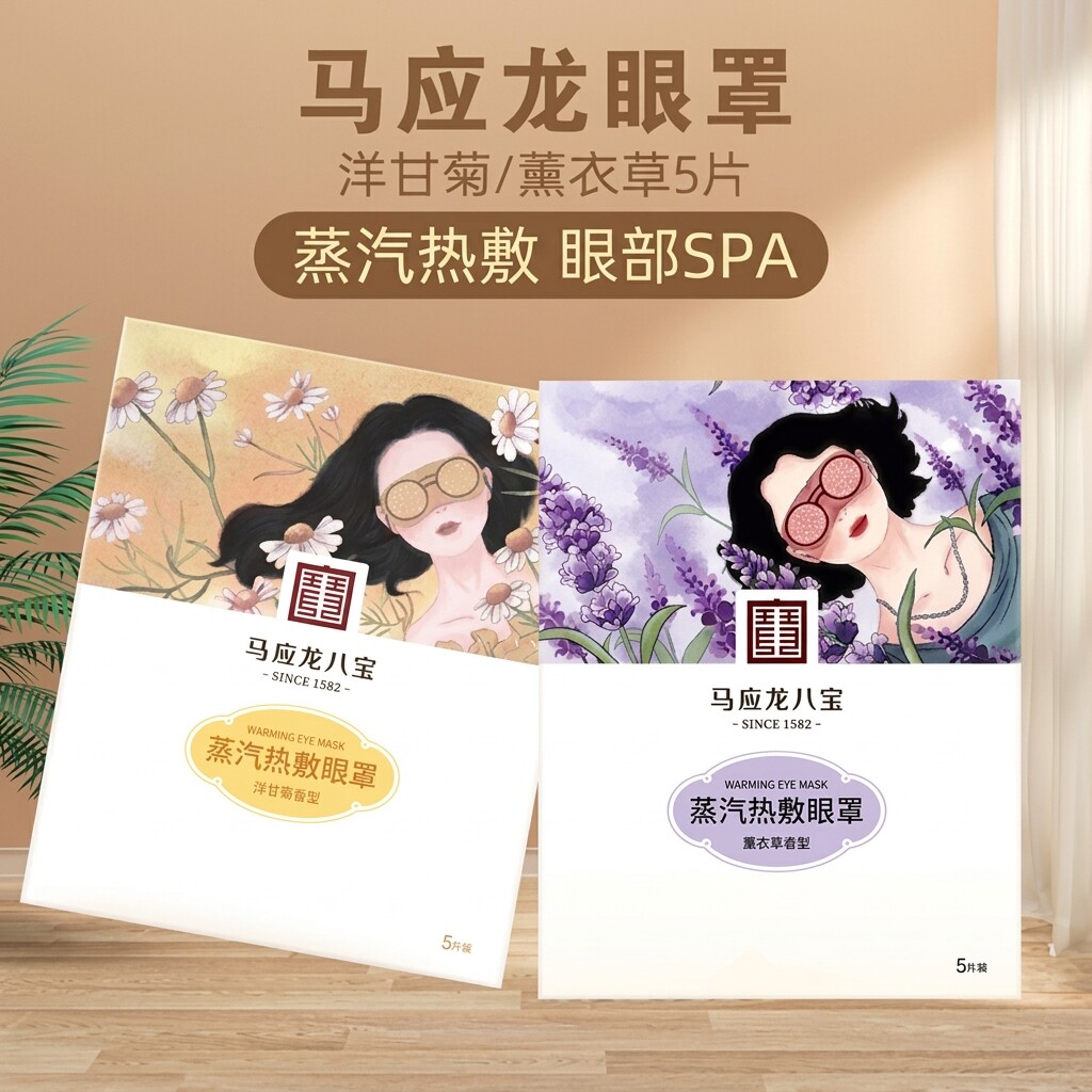 蒸汽热敷薰衣草香型片装眼罩
