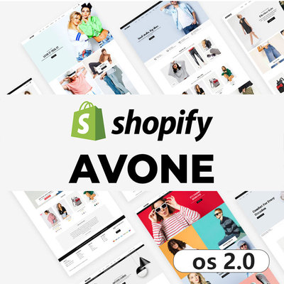 shopify建站装修主题模板AVONE