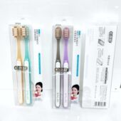 劲浪牙刷834成人软毛牙刷纤细密丝双支装 情侣高档牙刷抗菌防出血