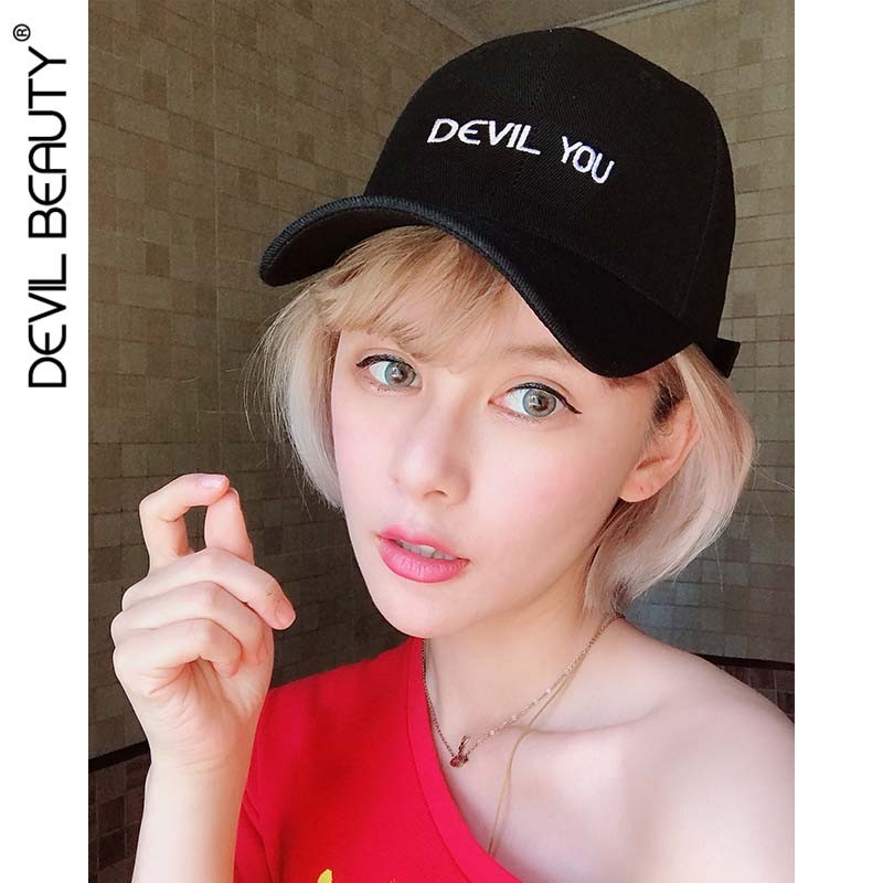 Devilbeauty赵丽颖同款棒球帽
