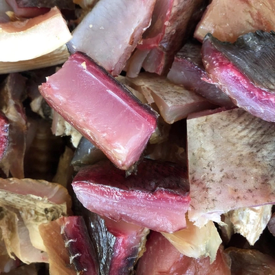 腊鱼糍粑鱼块随州本地农家鱼加鱼手工制作冷水泡8小时不是纯干的