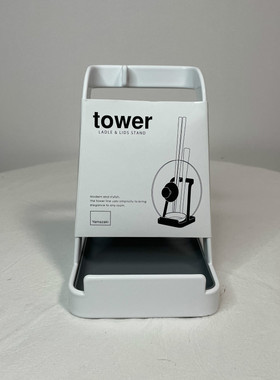 YAMAZAKI山崎实业厨房锅盖砧板汤勺收纳架 tower系列02248 02249