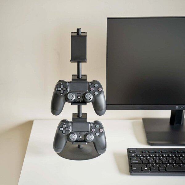 YAMAZAKI山崎实业xbox switch游戏手柄支架耳机收纳架smart系列