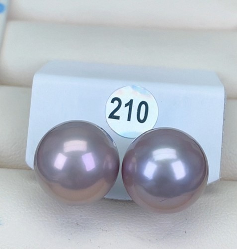 15.2mm龙珠微瑕正圆香芋紫