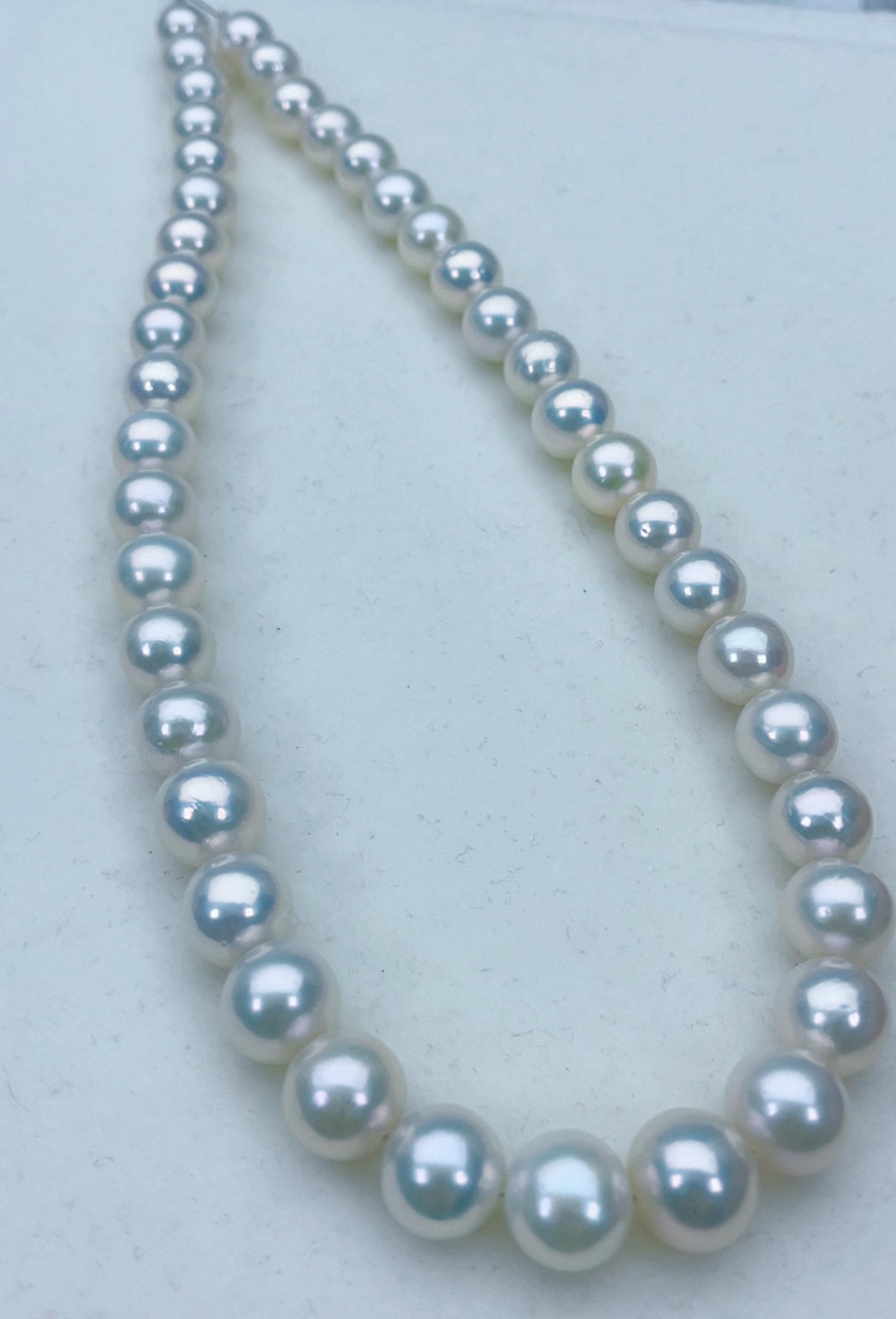 9-11.5mm高货极光串链 灯泡款珍珠项链秒