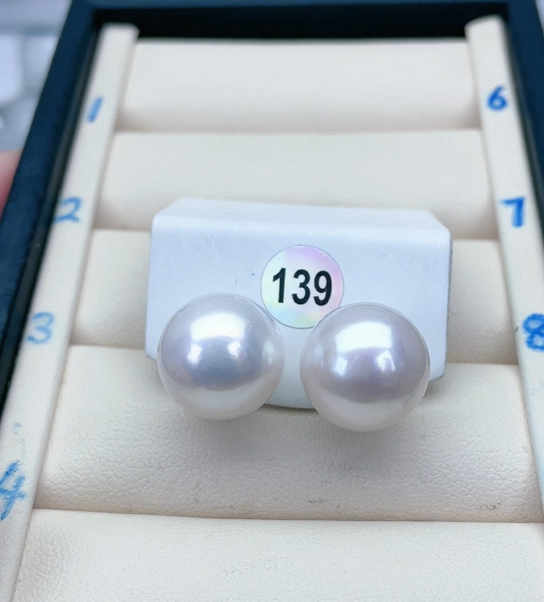 大龙珠14.6mm正圆极光爱迪生珍珠耳钉 素钉 高品质,珠宝/钻石/翡翠,耳饰,淘宝优惠券,粉丝福利购,淘宝优惠卷