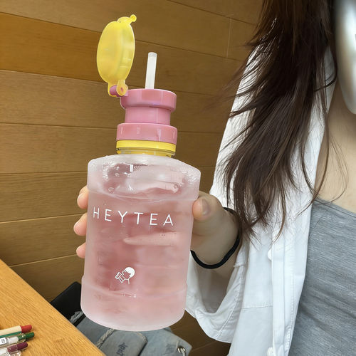 矿泉水瓶吸管通用盖转换头考研考公喝水神器儿童防呛水外出便携