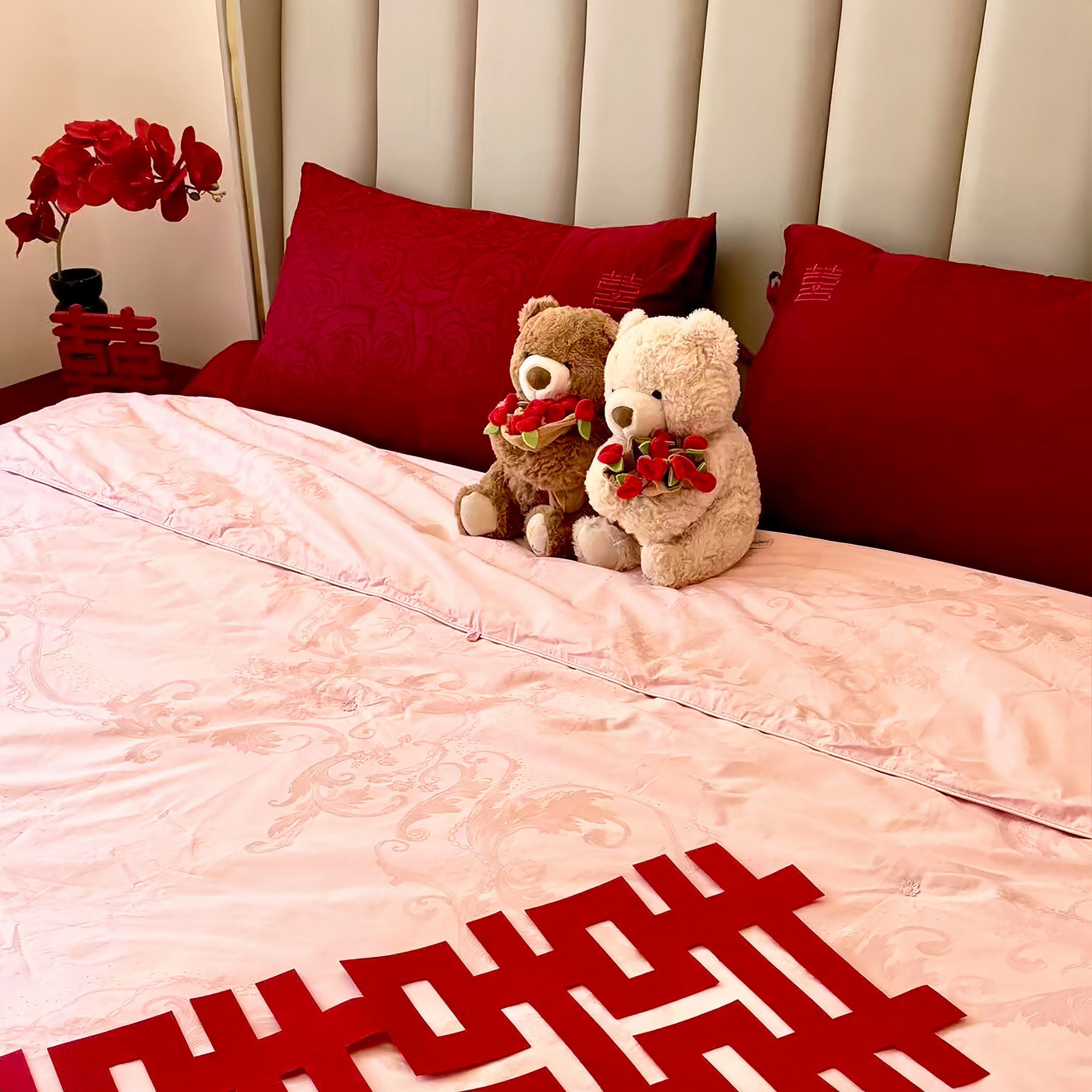 【备婚日记】压床娃娃一对结婚新款高档婚房布置卧室喜娃玩偶抱枕