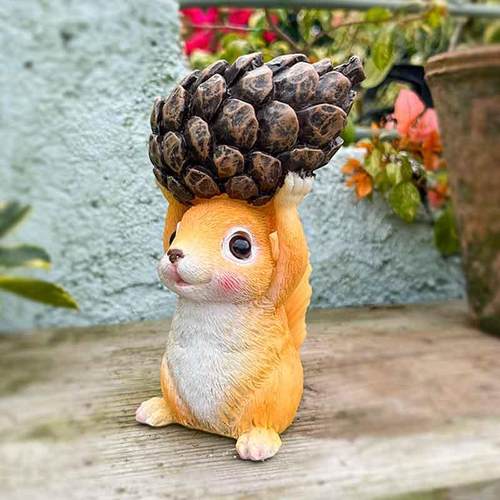 创意可爱情侣兔子摆件