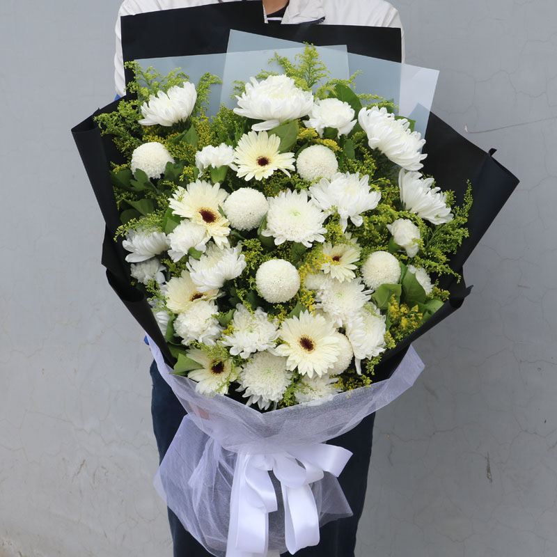 祭祀用品墓碑花挂花清明节仿真菊花拉花上坟祭祖绢花花链扫墓假花 多果优选 祭祀用品墓碑花挂花清明节仿真菊花拉花上坟祭祖绢花花链扫墓假花 多果优选