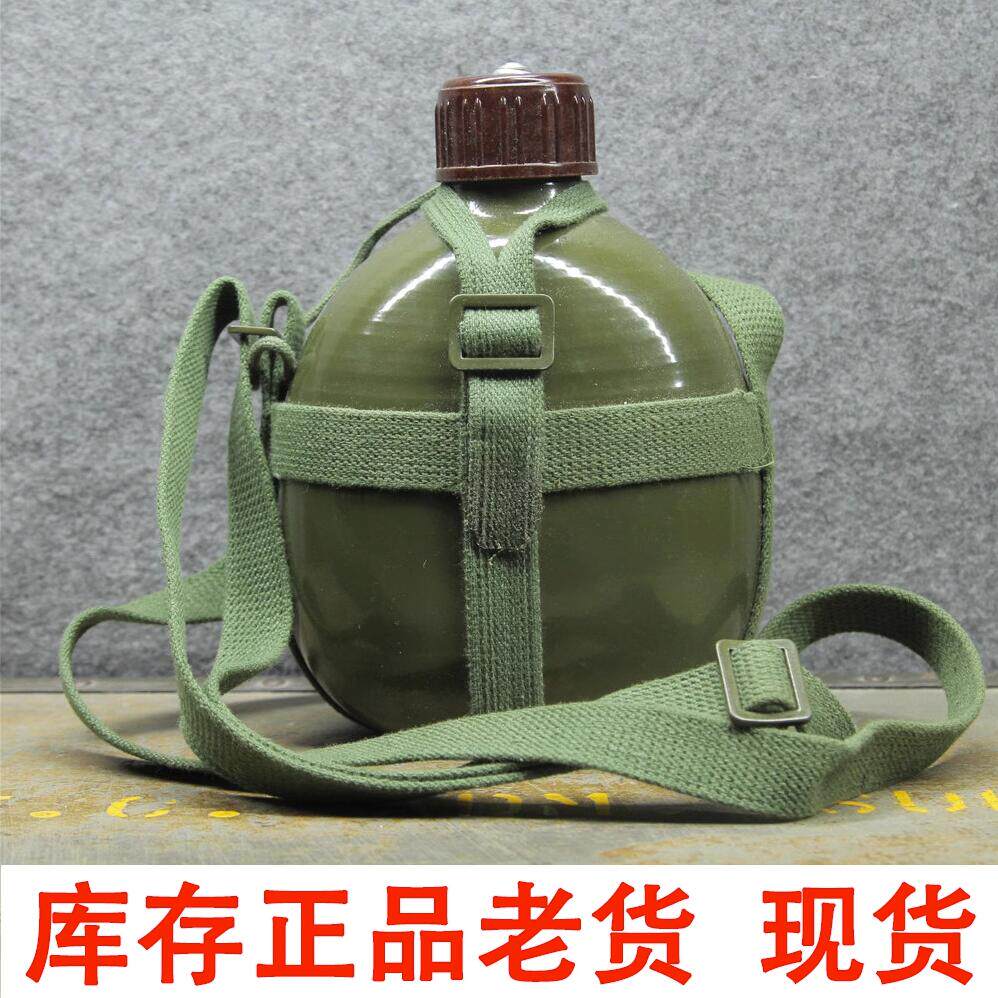 老货正品绿水壶怀旧老水壶标准行军3斤装水壶1.2升老式铝水壶斜跨
