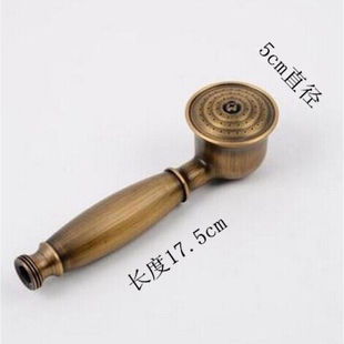 家用龙头单喷头软管莲蓬头增压 洁尔嘉仿古全铜洗澡淋浴器花洒套装