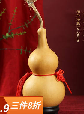 福光普照葫芦挂件文玩种子手捻葫芦手把件家居摆件大号18－20CM