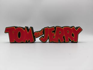 猫和老鼠 Tom and Jerry Logo  立体字体 立牌 招牌 潮玩 摆件