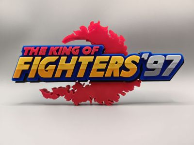拳皇97 The king of Fighters 97 Logo  立体字体 立牌 招牌 摆件