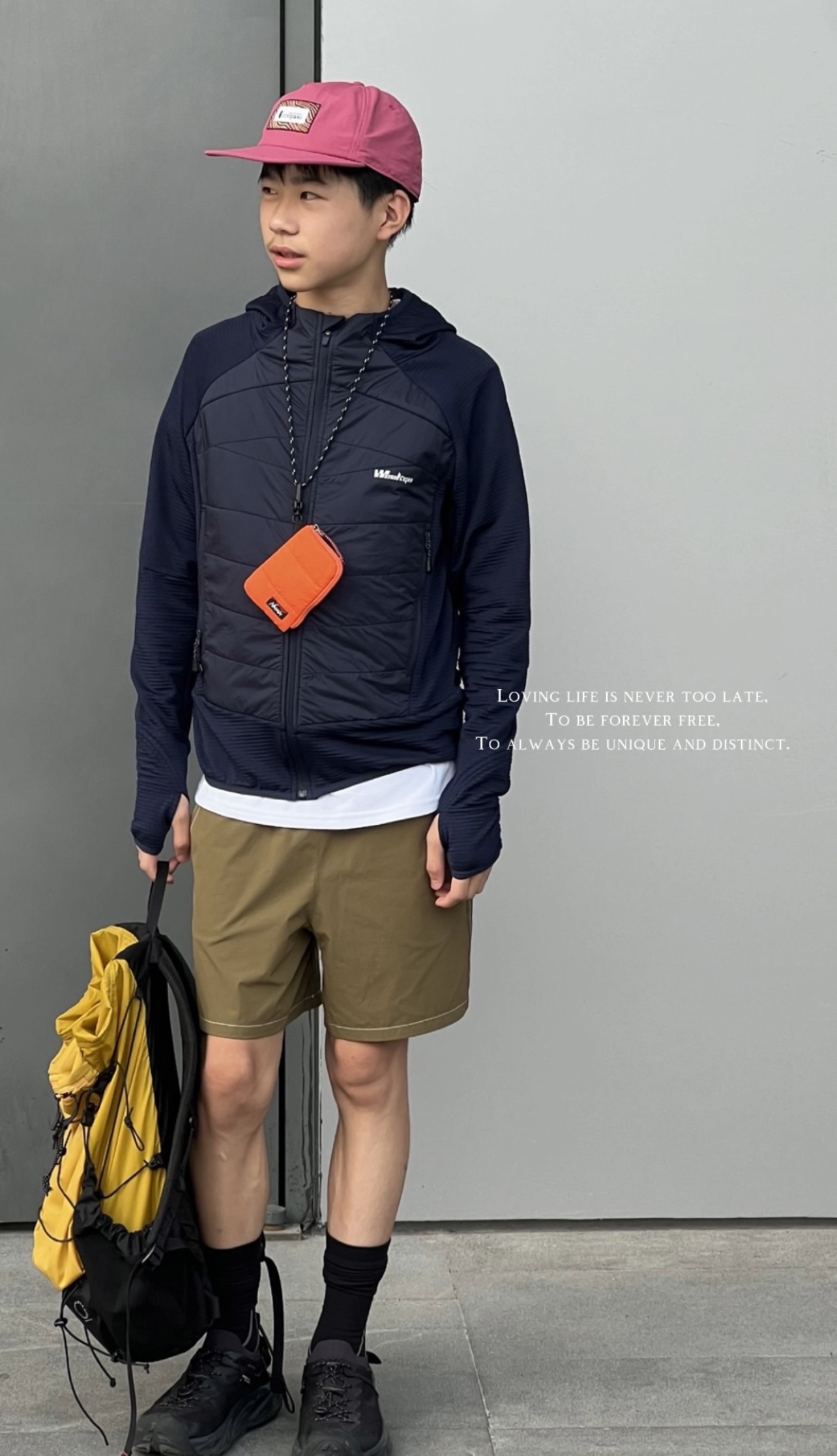 weekgo户外 3M新雪丽 轻量款 保暖抓绒拼接棉衣运动儿童亲子外套