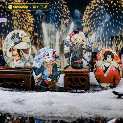 二十四节气系列椭圆形大徽章|多多罗官方吧唧|购物车满29元包邮