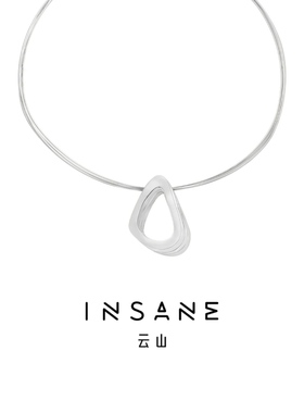 INSANE/云山 铜合金项链 X•EVERYDAY小众Gaodi简约个性项圈
