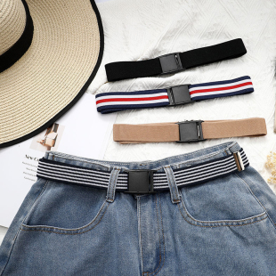 腰收紧神器 子松紧收腰神器皮带腰围大改小裤 新款 懒人腰带女牛仔裤
