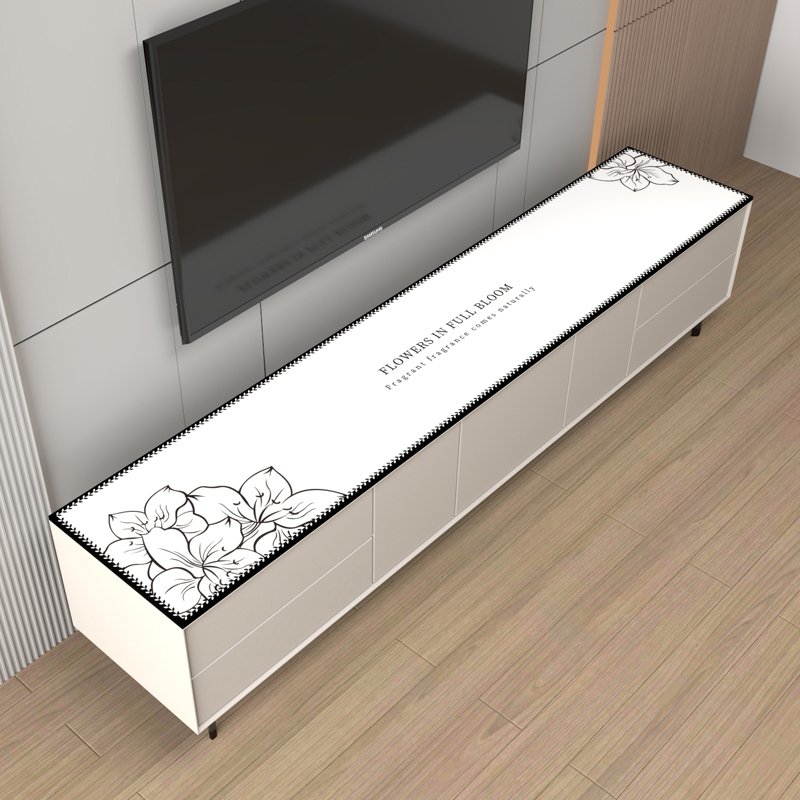 碧德芙电视柜盖巾防水防油免洗