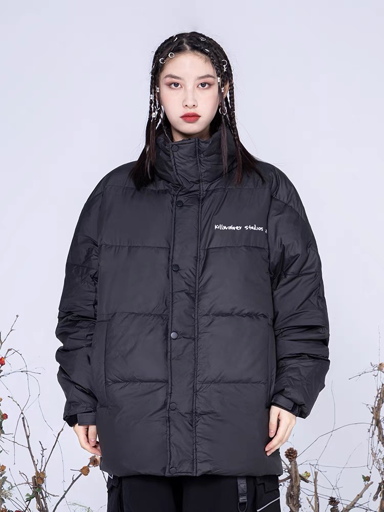 回到未来涂鸦羽绒服killwinner