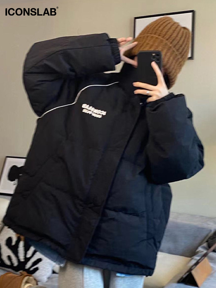 ICONSLAB肌理质感羽绒服