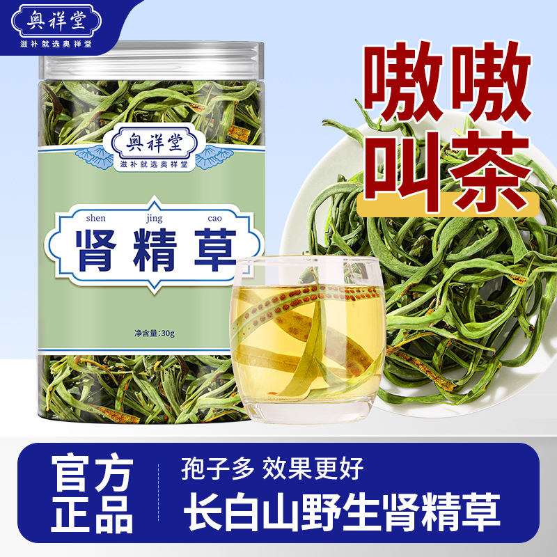 肾精茶长白山野生肾精草藏精茶化石石苇草泡男士肾经黄金草嗷嗷叫