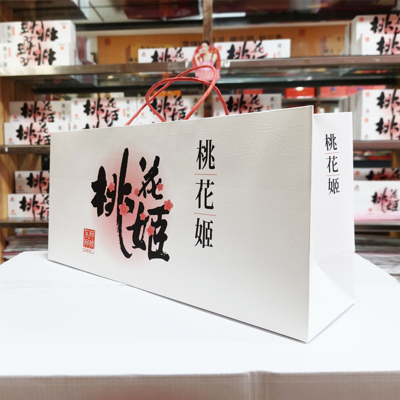 桃花姬160克210克300克手提袋图片