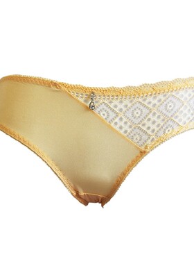 纤妍内衣正品 丝滑低腰女士三角内裤 纯色舒适透气内内   N1125