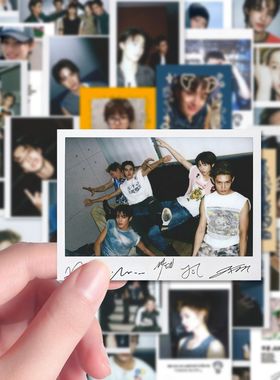 新款严选】128张cortis伪拍立得氛围感贴纸马丁赵雨凡安乾镐应援