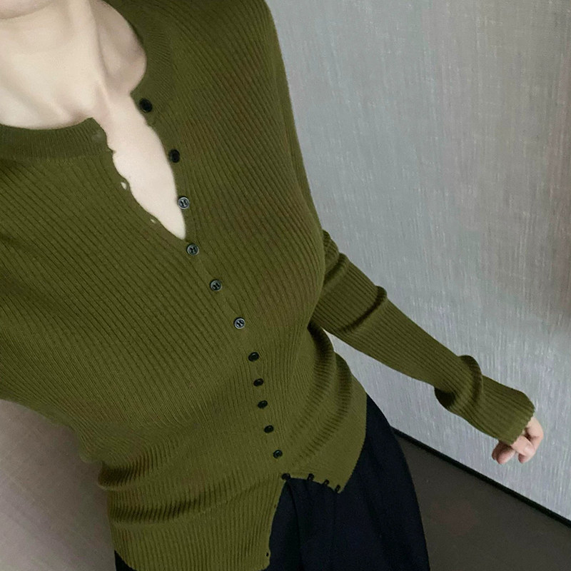 针织开衫女毛衣内搭气质小上衣