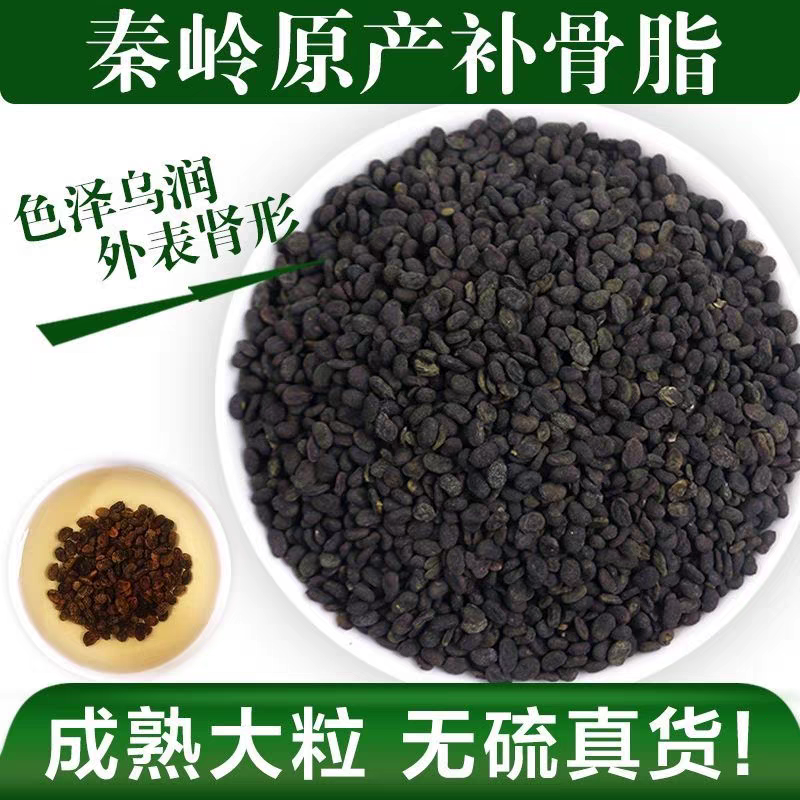 补骨脂中药材500g野生补骨脂破故纸黑故子搭杜仲菟丝子泡酒料包邮