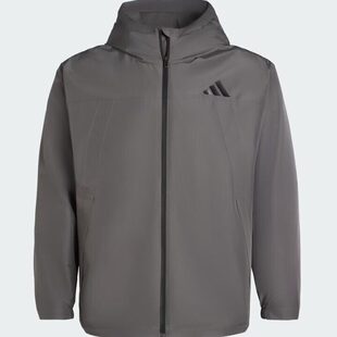 adidas阿迪达斯外套男女秋季新款舒适拒水运动休闲夹克外套IB7055