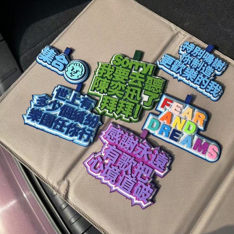 陈奕迅演唱会周边应援物书包