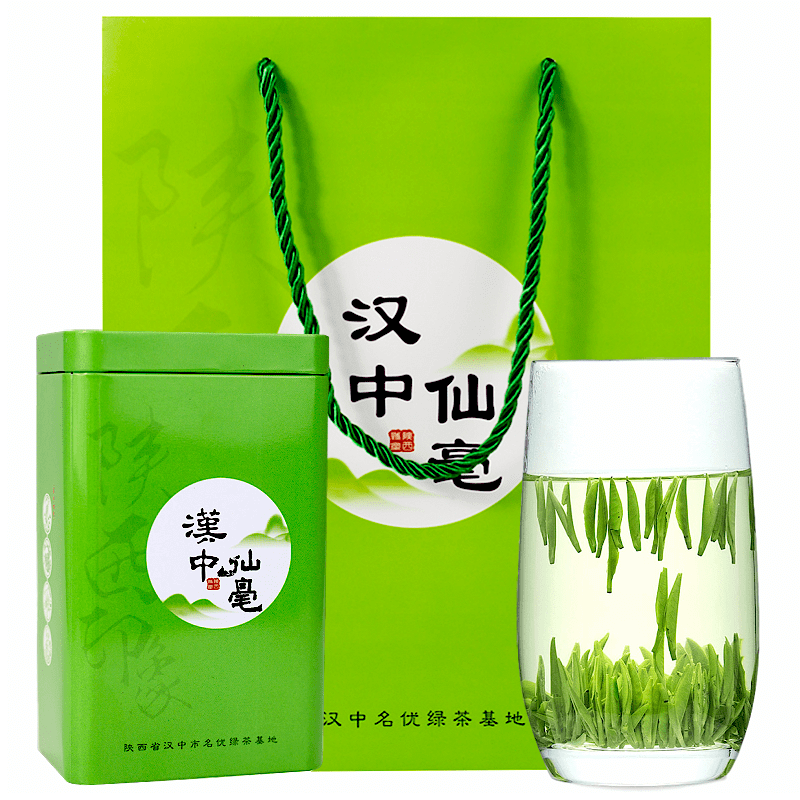 汉中仙毫2023头春头采茶明前头采汉中午子仙毫高山绿茶特级仙毫