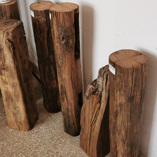 风化木墩子侘寂风复古元素