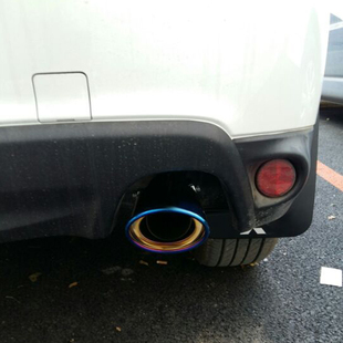 广汽三菱新老劲炫尾喉 烟管消声器不锈钢尾气罩 劲炫ASX排气管改装