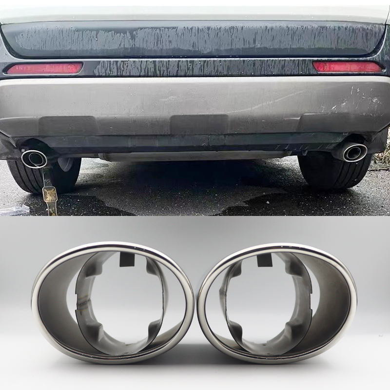 适用于2020-2023款丰田RAV4荣放尾喉排气管威兰达原车不锈钢装饰