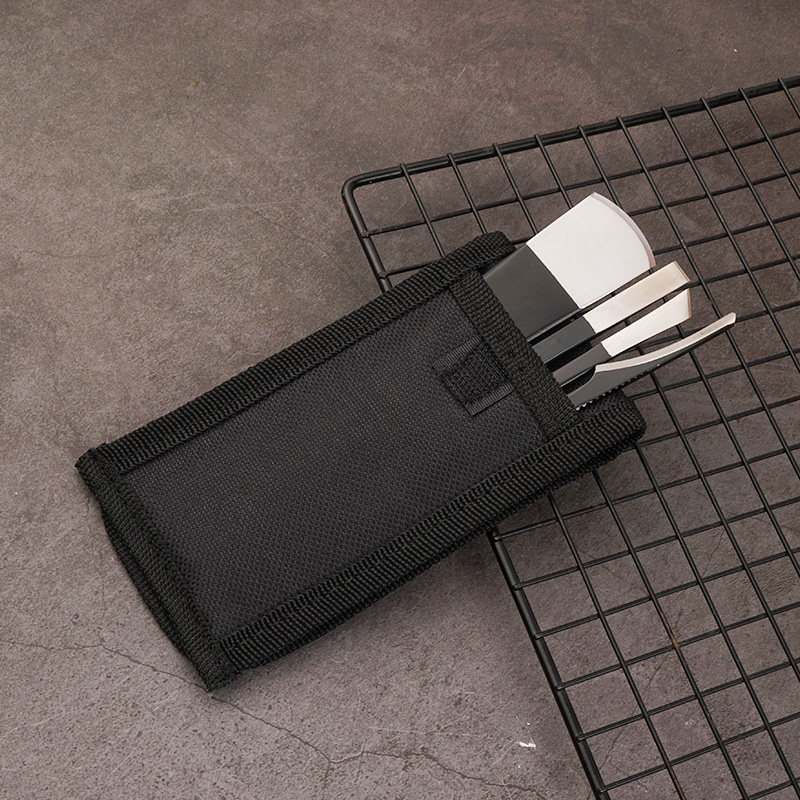 죽은 피부와 굳은 살을 제거하는 전문 페디큐어 칼 가정용 면도 및 발 관리 세 칼 손톱 홈 손발톱 진균증 청소 도구 세트