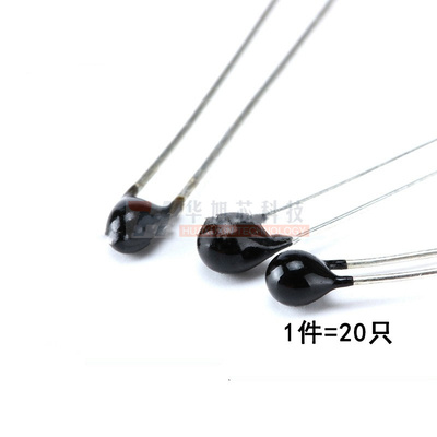 热敏电阻 NTC-MF52AT 100K 5％精度 B值:3950 1％（20只）