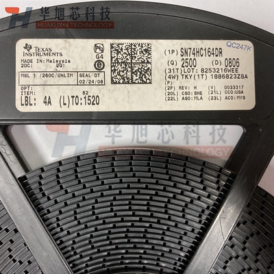 原装 SN74HC164DR SN74HC164N 8位串入/并出移位寄存器 现货