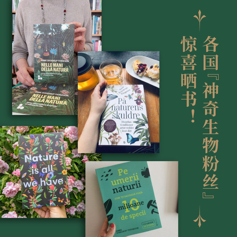 【贝页】神奇生物的力量：大自然如何悄悄爱人类 一本探索人与自然、生态与物种多样性的入门之作 挪威生命科学大学教授新力作