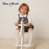 男童绅士连体服礼服套装 tartineetchocolat法国巧克力童装 24秋季